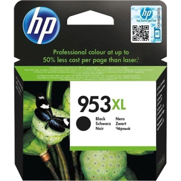 Hp L0s70ae (953Xl) Sıyah Yuksek Kapasıtelı Murekkep Kartusu 2.000 Sayfa ürün görseli 1
