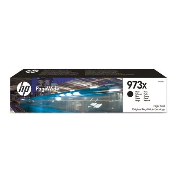 Hp L0s07ae (973X) Sıyah Yuksek Kapasıtelı Pagewıde Murekkep Kartusu 10.000 Sayfa ürün görseli 1