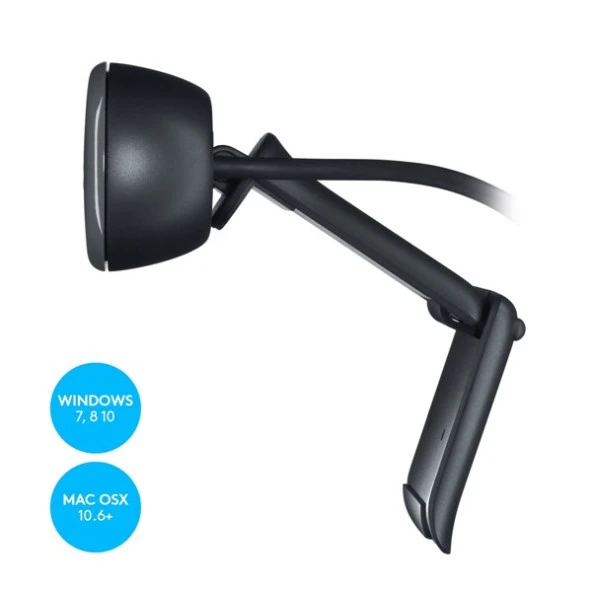 LOGITECH C270 HD Dahili Mikrofonlu Webcam 960-001063 - Resim 6
