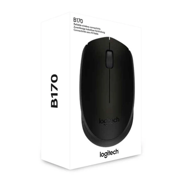 Logitech B170 Kablosuz Mouse-Siyah 910-004798 - Resim 6