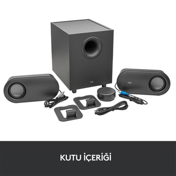 LOGITECH Z407 Bluetooth Multimedia Hoparlör - Siyah 980-001348 - Resim 7