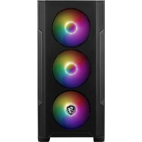 MSI MAG FORGE M100R Gaming Mid-Tower PC Kasası ürün görseli 1