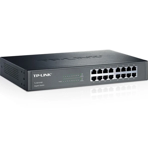 TP-LINK 16-PORT TL-SG1016D GIGABIT YÖNETİLEMEZ SWITCH ürün görseli 1