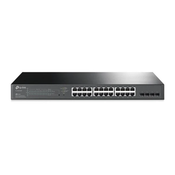 TP-LINK 24-PORT 250W FULL POE TL-SG2428P GIGABIT 4X-SFP YÖNETİLEBİLİR SWITCH ürün görseli 1