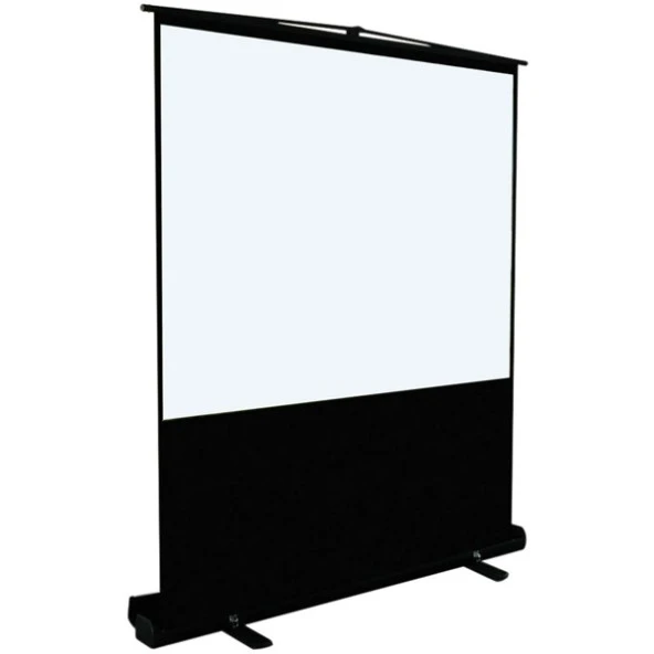 Codegen 145x82 cm Taşınabilir Portatif Pull Up Floor Screen Projeksiyon Perdesi ürün görseli 1
