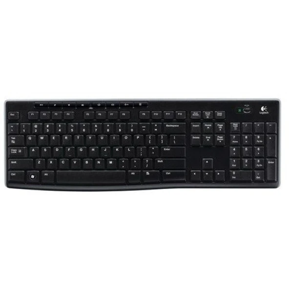 LOGITCH K270 Kablosuz Q Tr Multimedya Klavye 920-003761 ürün görseli 1