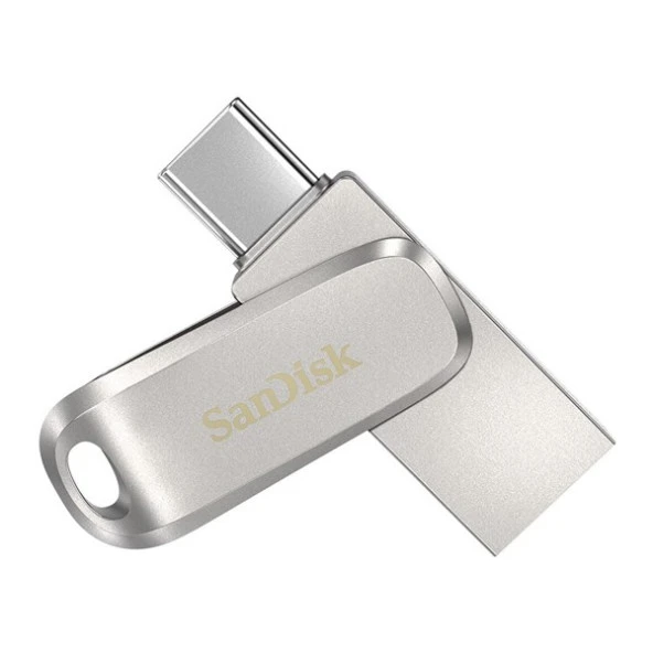 SANDISK 256GB Ultra Dual Drive Luxe SDDDC4-256G-G46 TYPE-C USB BELLEK ürün görseli 1
