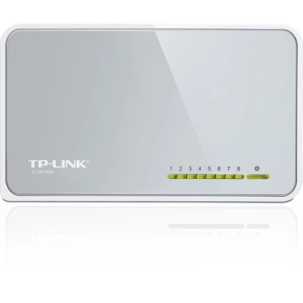 TP-LINK 8-PORT TL-SF1008D 10/100 YÖNETİLEMEZ SWITCH - Resim 2