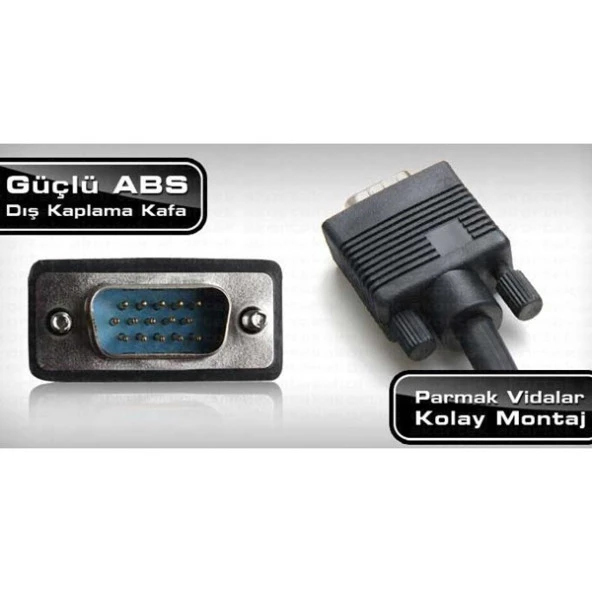 DARK DK-CB-VGAL500 5metre VGA Görüntü Kablosu ürün görseli 1