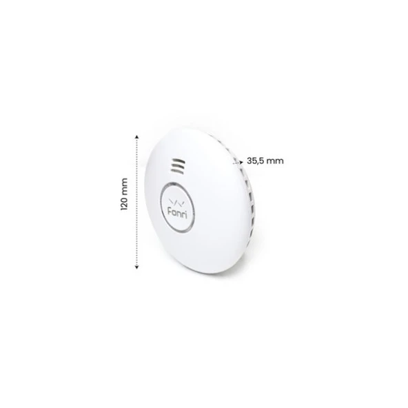 Fonri Wf3-Al1-0304-01 Wıfı Kablosuz Gs558d-H04 Akıllı Duman Sensörü ürün görseli 1