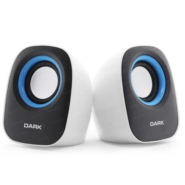 DARK DK-AC-SP100 1+1 6W Siyah-Beyaz Hoparlör ürün görseli 1