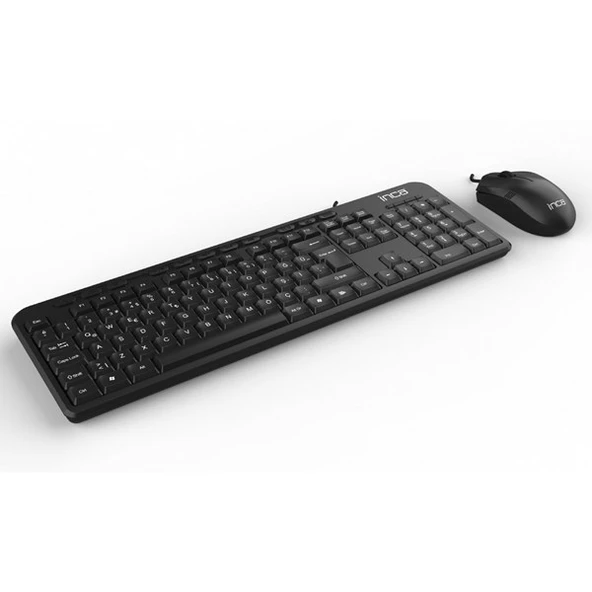 INCA IMK-375T Q Türkçe USB Multimedya Siyah Klavye+ Mouse - Resim 2
