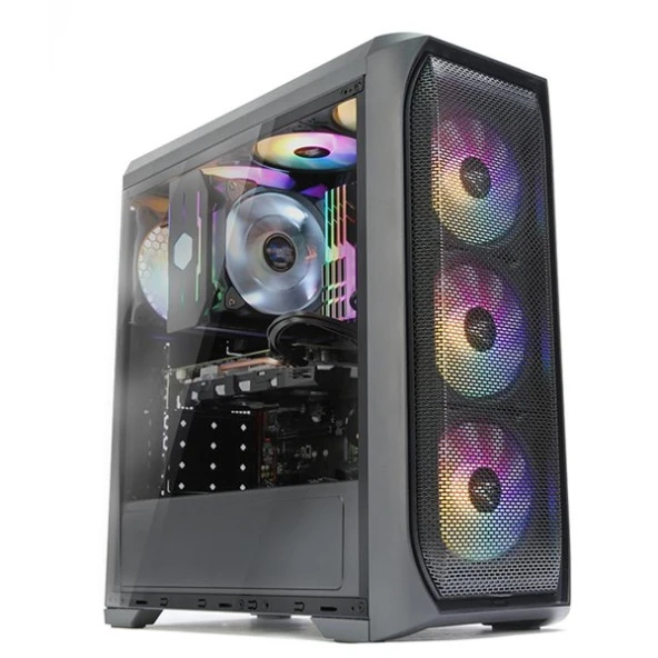 ZALMAN N5 MF 4-RGB FANLI GAMING MID-TOWER PC KASASI ürün görseli 1