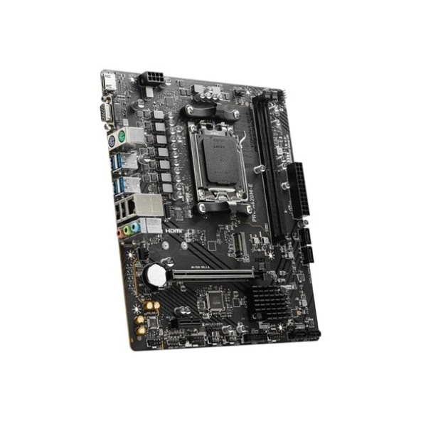 MSI PRO A620M-E DDR5 HDMI PCIe 16X v4.0 AM5 mATX - Resim 4