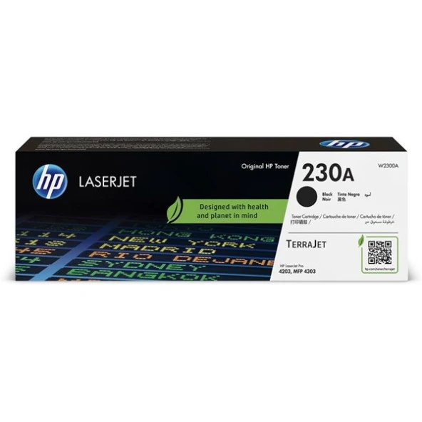 Hp W2300a (230A) Sıyah Laserjet Toner 2.000 Sayfa ürün görseli 1