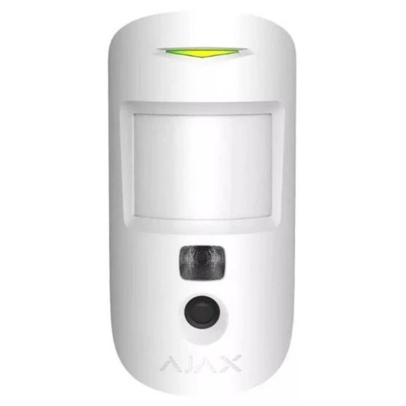 AJAX MotionCam Outdoor Kablosuz Dış Mekan Kameralı Hareket Dedektörü Beyaz ürün görseli 1
