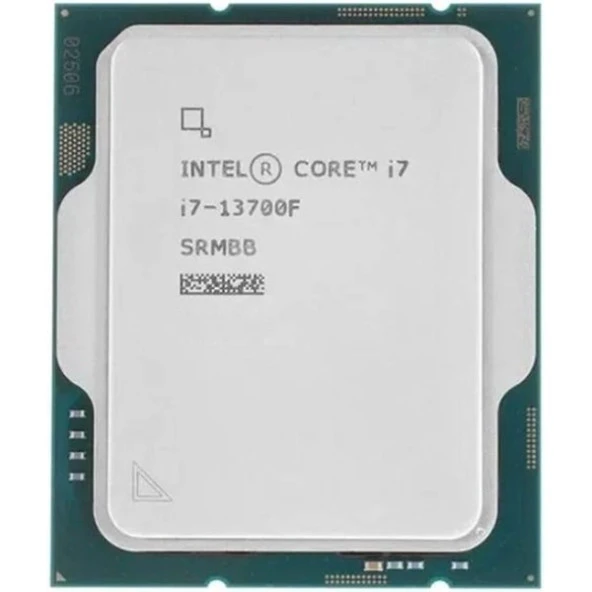 INTEL CORE i7 13700F 54MB 16çekirdekli VGA YOK 1700p 65w Kutusuz+Fansız ürün görseli 1