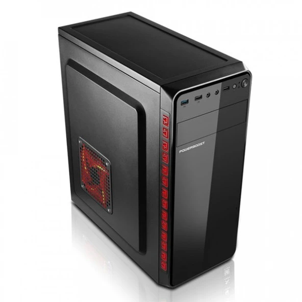 POWERBOOST 350W VK-1625 Standart Mid-Tower PC Kasası ürün görseli 1