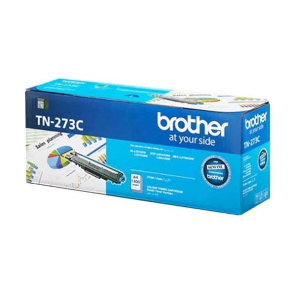 Brother TN-273C Mavi 1300 Sayfa Lazer Toner ürün görseli 1