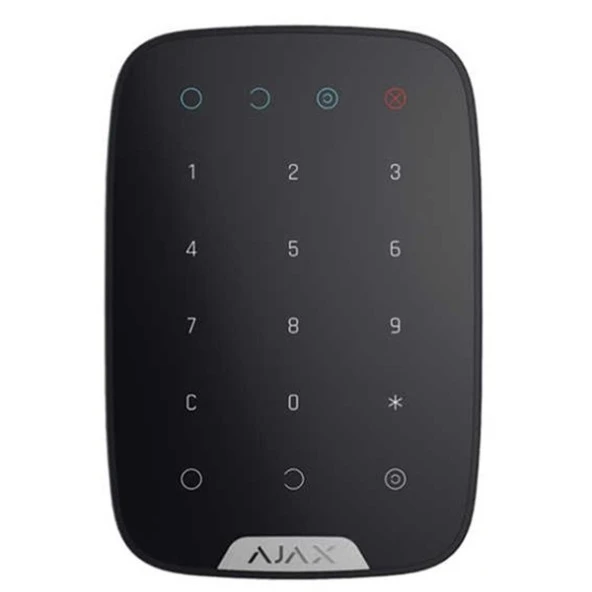 AJAX Kablosuz Keypad Siyah ürün görseli 1