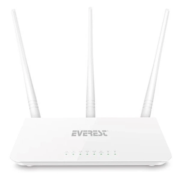 EVEREST EWR-F303 N300 2.4GHZ Mesafe Genişletici EV Ofis Tipi Router Router ürün görseli 1