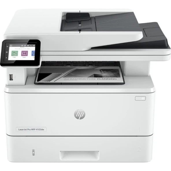HP 4103DW 2Z627A A4 Siyah Çok Fonksiyonlu Dublex Laser Yazıcı USB 2.0,Ethernet,Kablosuz ürün görseli 1
