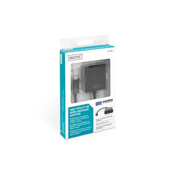 DIGITUS DA-70852  HDMI-USBC Görüntü Adaptörü - Resim 4
