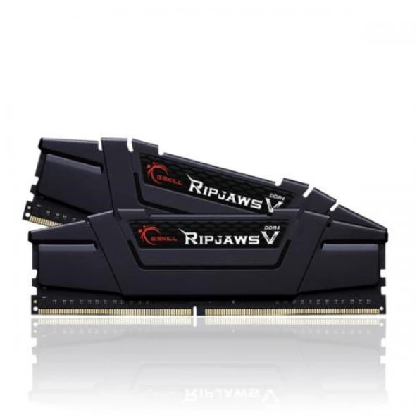 GSKILL 16GB (2X8GB) DDR4 3200MHZ CL16 DUAL KIT PC RAM RipjawsV F4-3200C16D-16GVKB ürün görseli 1