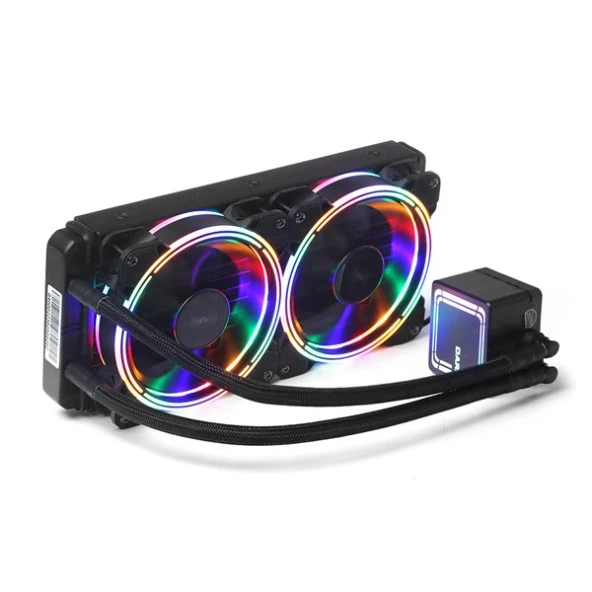 DARK 240MM AQUA FORCE W246 DKCCW246 RGB AM5-1700P SIVI SOĞUTMALI İŞLEMCİ FANI ürün görseli 1