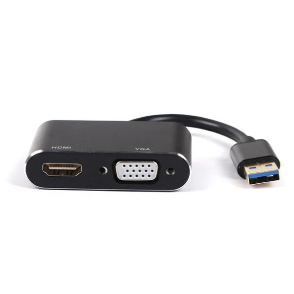DARK DK-AC-UGA35 VGA-HDMI USB 3.0 GÖRÜNTÜ ADAPTÖRÜ - Resim 2