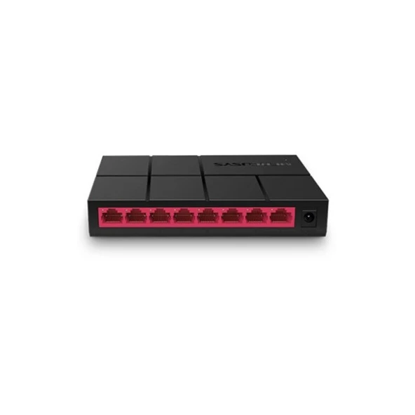 MERCUSYS 8port MS108G GIGABIT Yönetilemez Switch Masaüstü ürün görseli 1