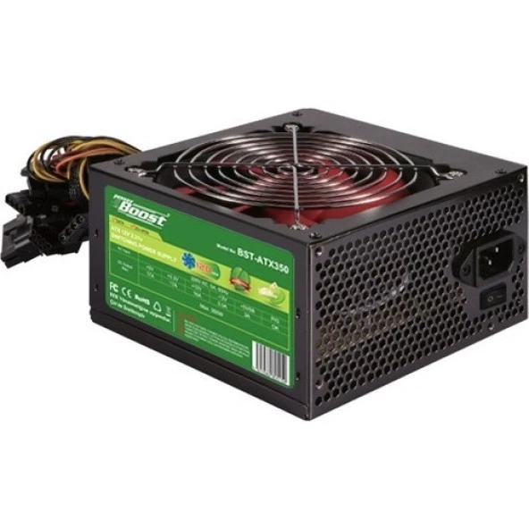 PowerBOOST 350W BST-ATX350R 12cm Fanlı Power Supply ürün görseli 1
