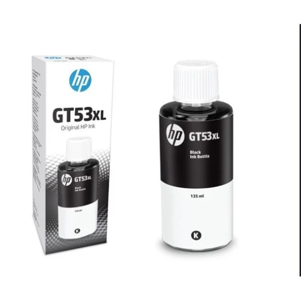 Hp No Gt53xl Siyah Sise Kartuş 135Ml ürün görseli 1