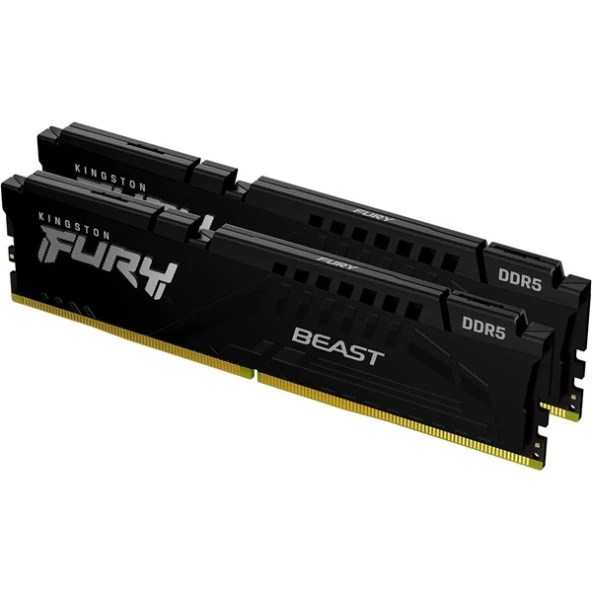 KINGSTON 32GB (2X 16GB) DDR5 5600MHZ DUAL KIT PC RAM BEAST KF556C36BBEK2-32TR ürün görseli 1