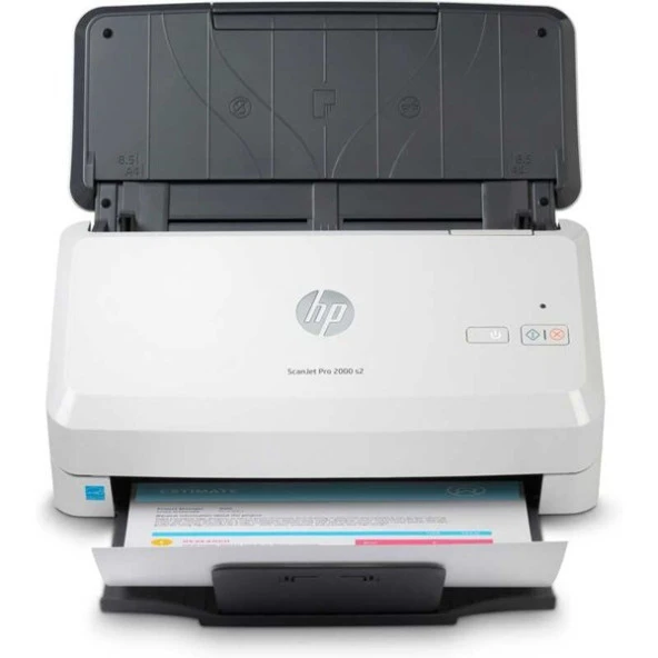 HP A4 Scanjet 2000 S2 6FW06A 35ppm Sayfa Beslemeli Döküman Tarayıcı ürün görseli 1