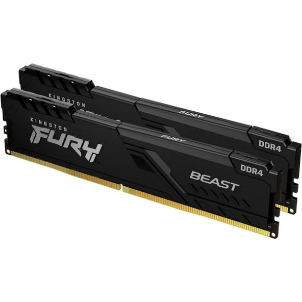 KINGSTON 32GB (2X 16GB) DDR4 3600MHZ CL18 DUAL KIT PC RAM BEAST KF436C18BBK2/32TR ürün görseli 1
