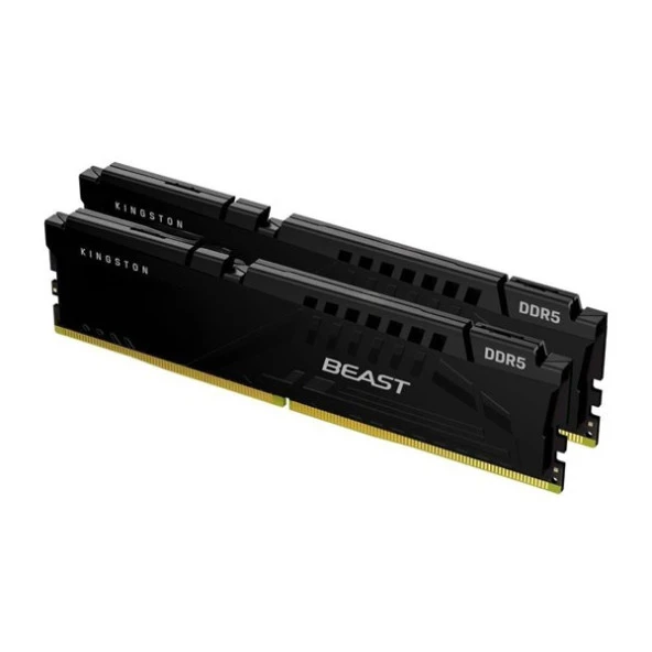 KINGSTON 16GB (2X 8GB) DDR5 5600MHZ CL36 DUAL KIT PC RAM BEAST KF556C36BBEK2-16TR ürün görseli 1