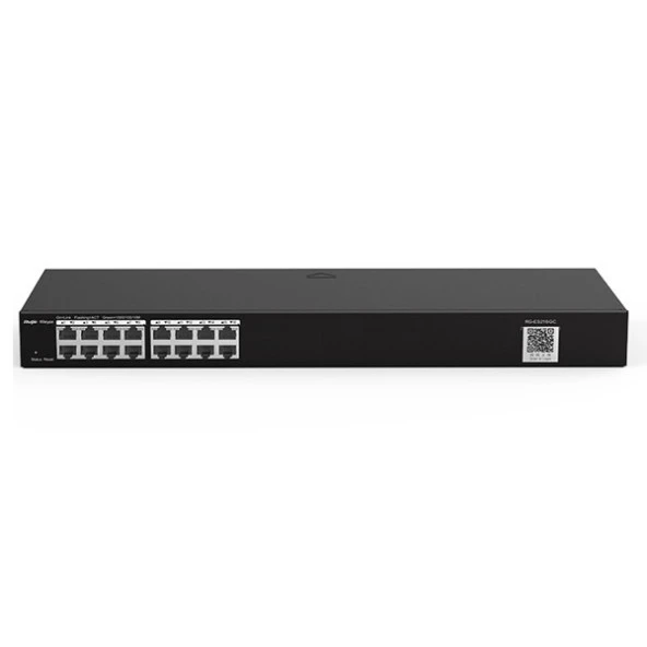 RUIJIE 16port REYEE RG-ES216GC GIGABIT Yönetilebilir Switch RackMount ürün görseli 1
