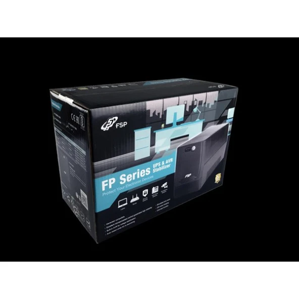 FSP 1000VA FP1000 LINE INTERACTIVE LED EKRAN UPS - Resim 4