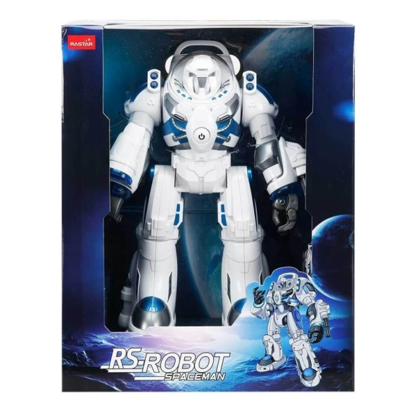 76900 Robot Spaceman Uzaktan Kumandalı Sesli ve Işıklı ürün görseli 1