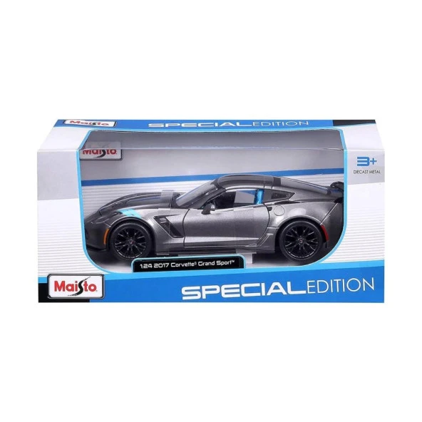 MAY31516 2017 Corvette Grand Sport Model Araba 1:24 -Necotoys ürün görseli 1