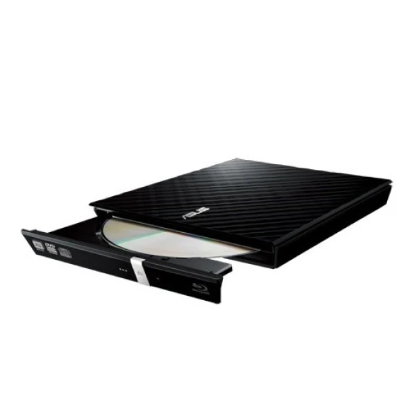 ASUS 8x SDRW-08D2S-U USB 2.0 Slim Harici DVD Yazıcı Siyah ürün görseli 1