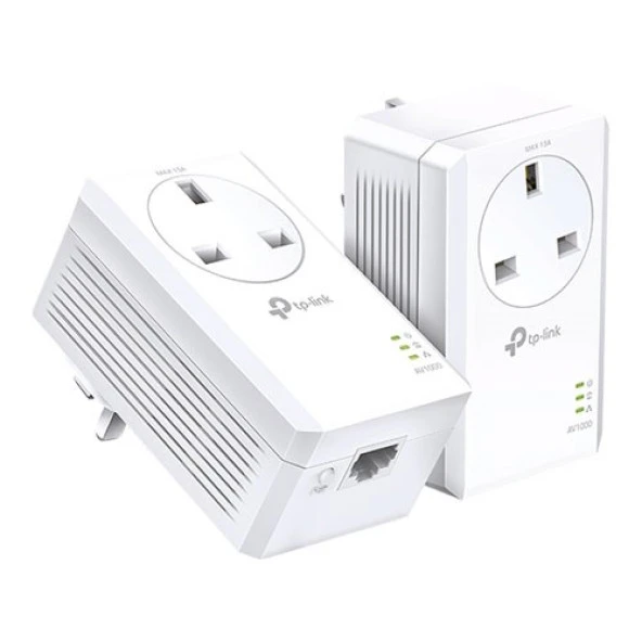TP-LINK TL-PA7017P KIT AV1000 Gigabit Passthrough Powerline Başlangıç Kiti ürün görseli 1