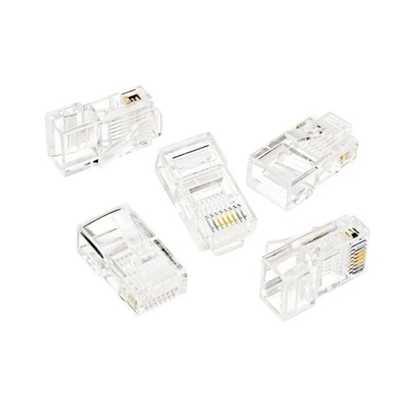 S-LINK SL-COB20P CAT6 UTP Yeni Nesil RJ45 Konnektör (100 Adet) ürün görseli 1