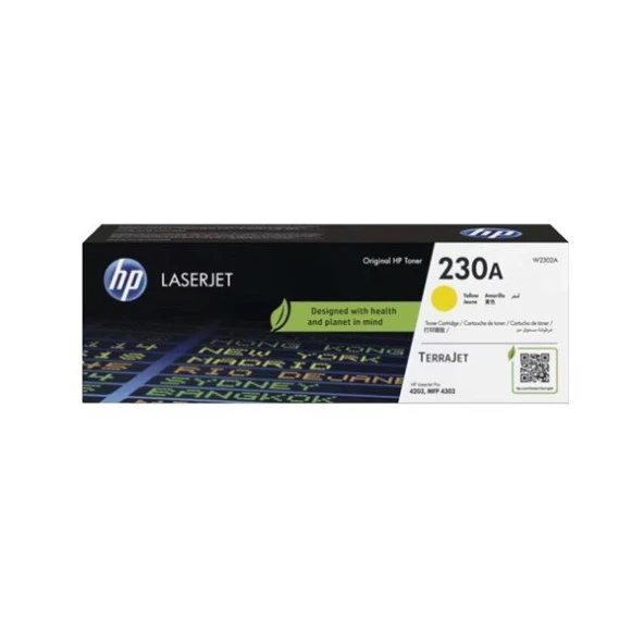 Hp W2302a (230A) Sarı Laserjet Toner 1.800 Sayfa ürün görseli 1