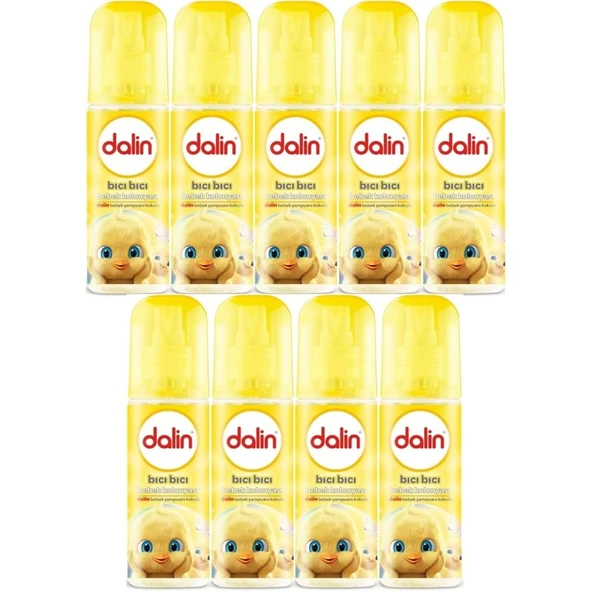 Dalin Bebek Kolonyası 150ML Klasik (Bıcı Bıcı Kokusu) (9 Lu Set) ürün görseli 1