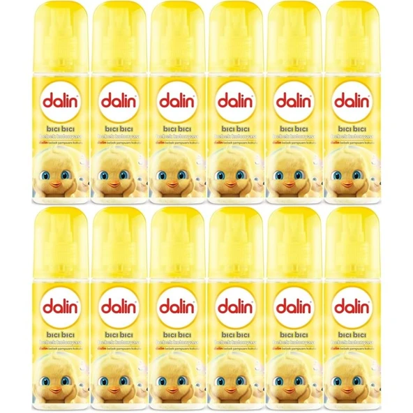 Dalin Bebek Kolonyası 150ML Klasik (Bıcı Bıcı Kokusu) (12 Li Set) ürün görseli 1