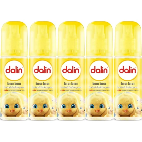 Dalin Bebek Kolonyası 150ML Klasik (Bıcı Bıcı Kokusu) (5 Li Set) ürün görseli 1