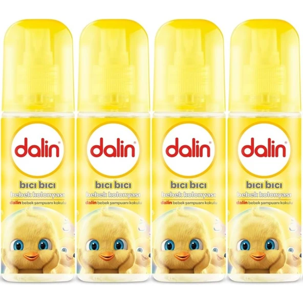 Dalin Bebek Kolonyası 150ML Klasik (Bıcı Bıcı Kokusu) (4 Lü Set) ürün görseli 1