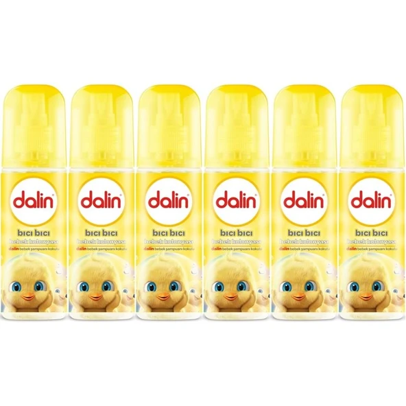 Dalin Bebek Kolonyası 150ML Klasik (Bıcı Bıcı Kokusu) (6 Lı Set) ürün görseli 1